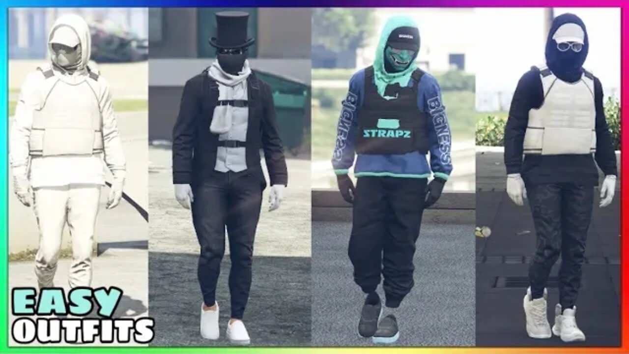 4 Easy Male Outfits To Make 12 GTA Online