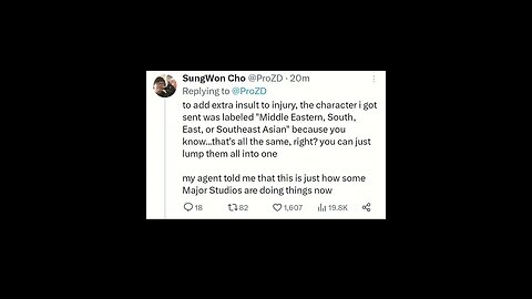 Woke voice actor gets slapped with karma