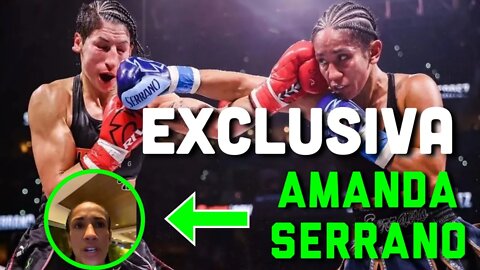 Amanda Serrano en EXCLUSIVA- #PaulWoodley2