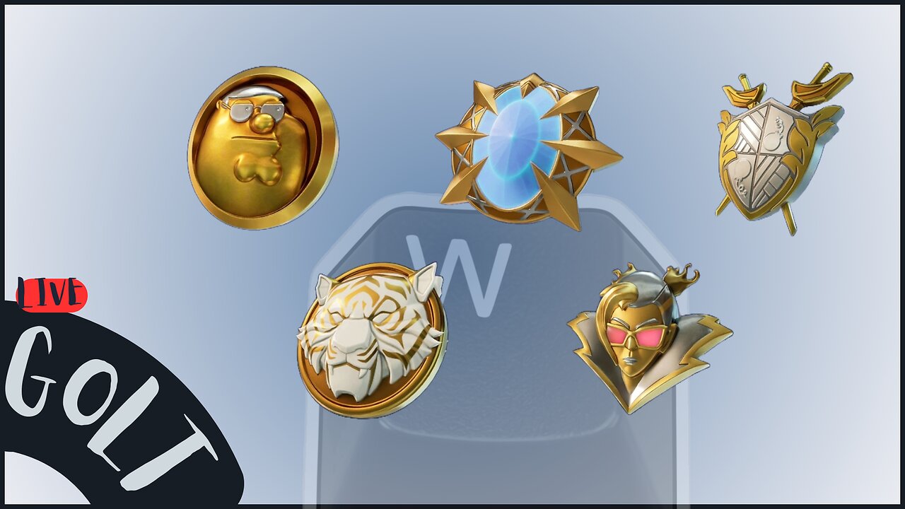 W Keying Medallion Holders | FORTNITE | GOLT Casey