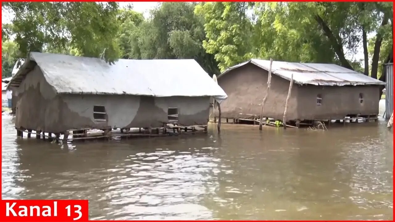 Families left homeless after flash floods in Jonglei State, South Sudan