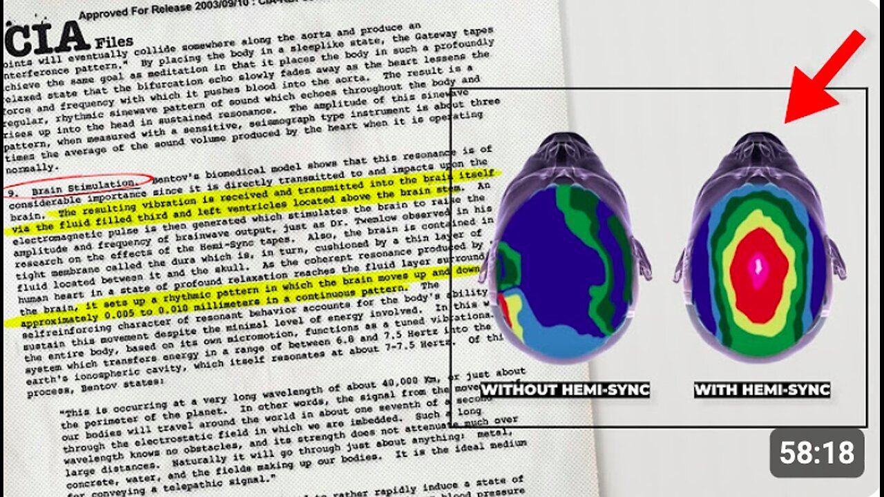 CIA REPORT ON BRAIN SYNCHRONIZATION
