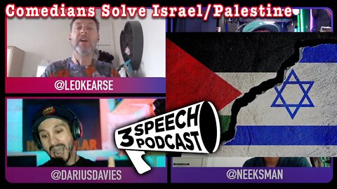 Comedians solve Israel Palestine conflict | 3 Speech Podcast Clip