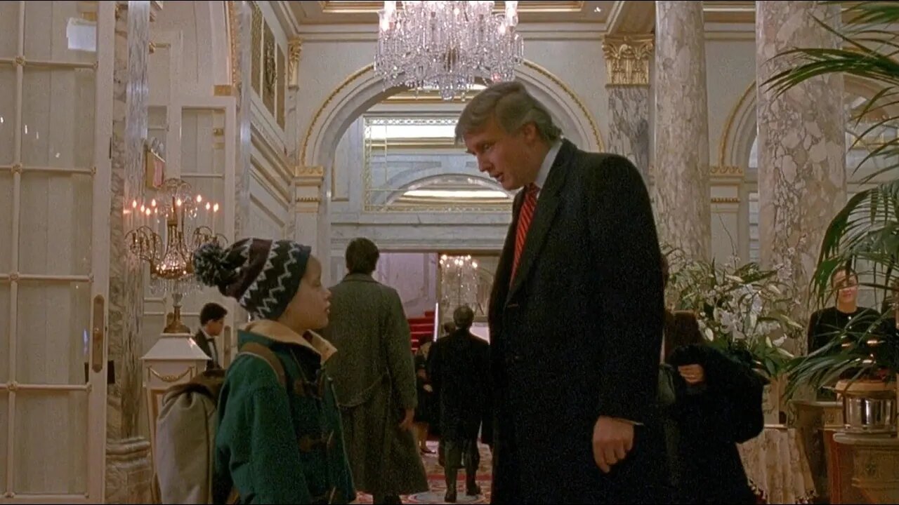 Donald Trump's Home Alone 2 Scene (unedited by CBC)