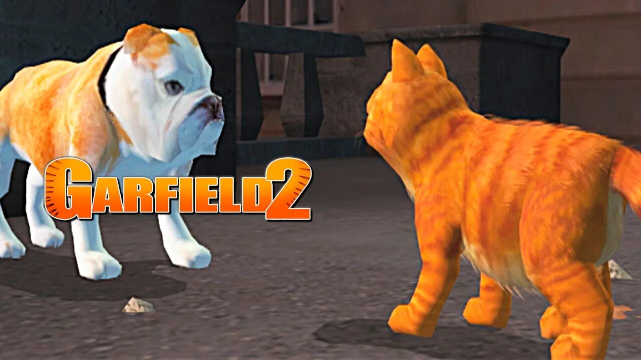 GARFIELD 2 (PS2) #6 - As difíceis missões do telhado! (Dublado e Legendado em PT-BR)