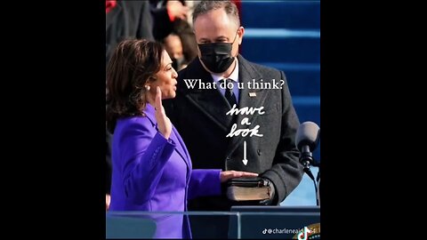 Kamala Using Fake Holy Bible? (CC)