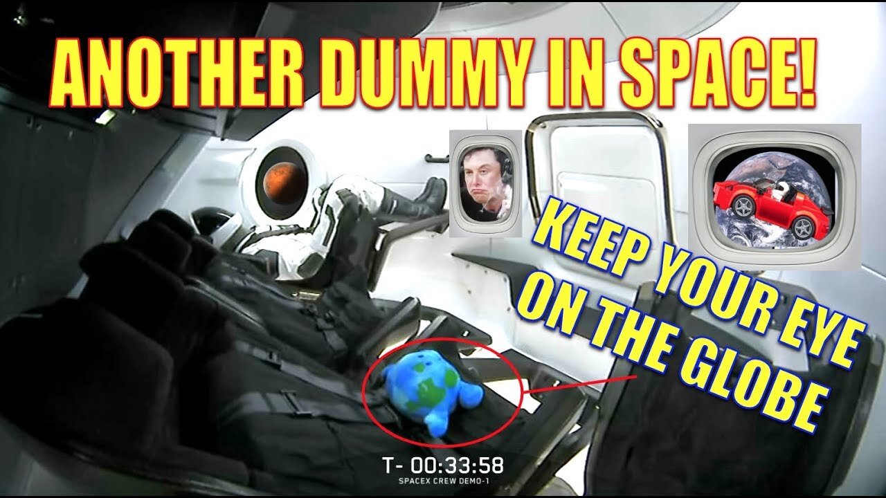 YAY! WE SENT ANOTHER DUMMY TO SPACE!