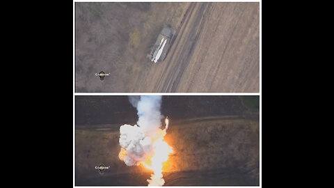 Russian Lancet UAV destroyed Buk-M1 Anti-aircraft system of the Ukrainian army