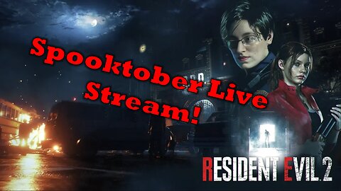 Resident Evil 2 | Spooktober Death Challenge | Live Stream