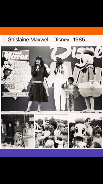 Ghislaine Maxwell Used To Work For Disney