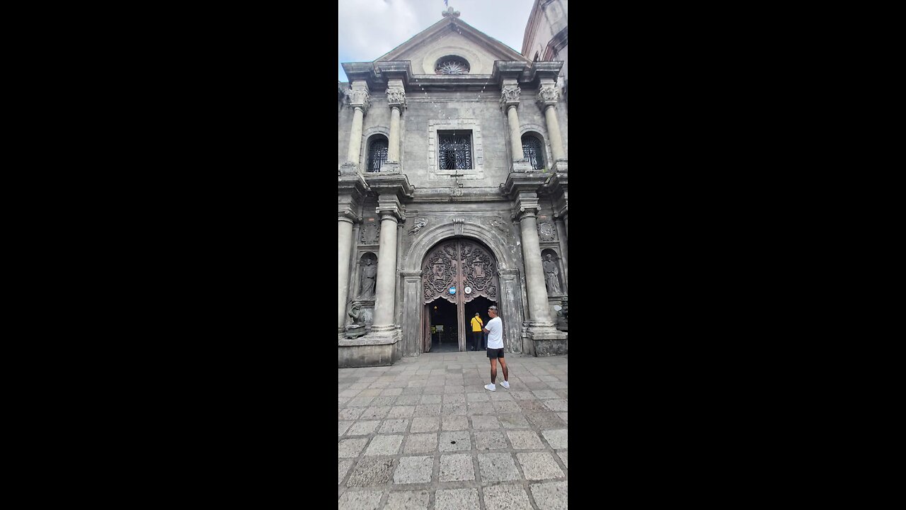 #Manila Cathedral oldest stone Church!