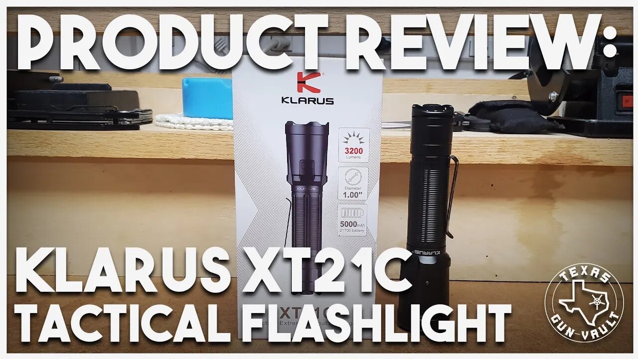 EDC Gear & Product Review: Klarus XTC21C Tactical Flashlight