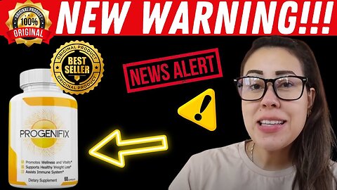 Progenifix Review ⚠️(WARNING NOTICE 2023!)⚠️ Progenifix Weight Loss Supplement - Progenifix Reviews