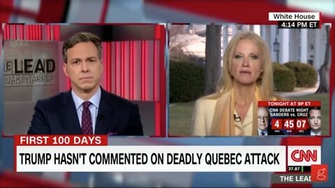 Tapper To Conway: Why Hasn’t Trump Offered His Sympathy To Canada?