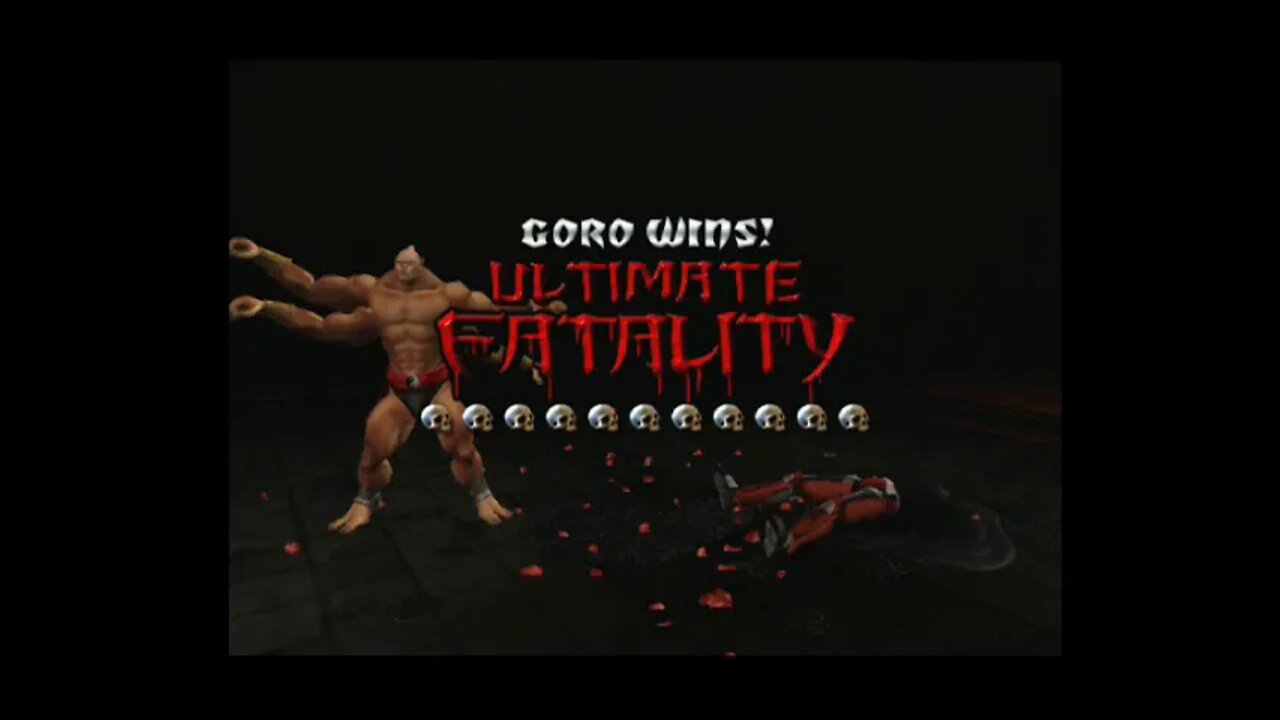 Mortal Kombat Armageddon (PS2) - Goro - Arcade Mode - Max Difficult - No Continues