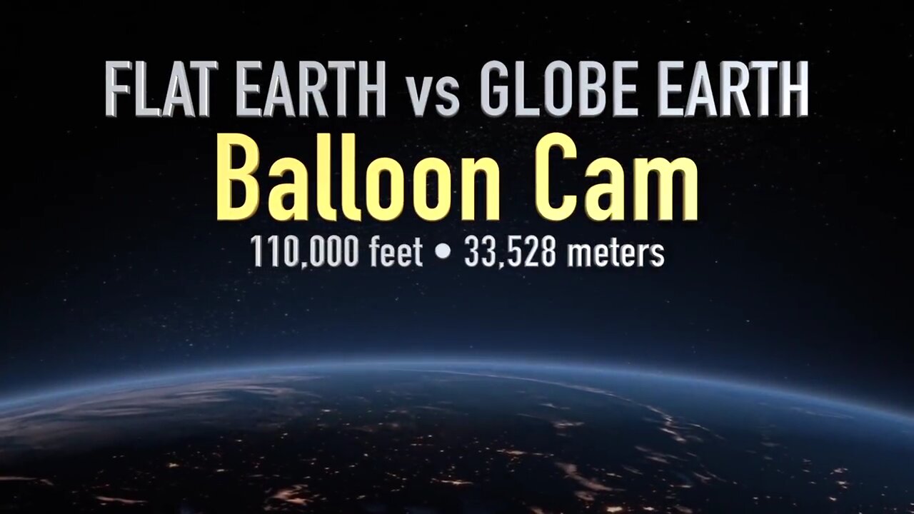 Globe Earth vs Flat Earth (Balloon Ride to 110,000 feet)