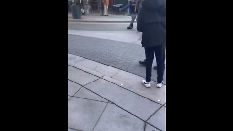 A man in Santa Monica California goes on a anti semitic rant and threatens people