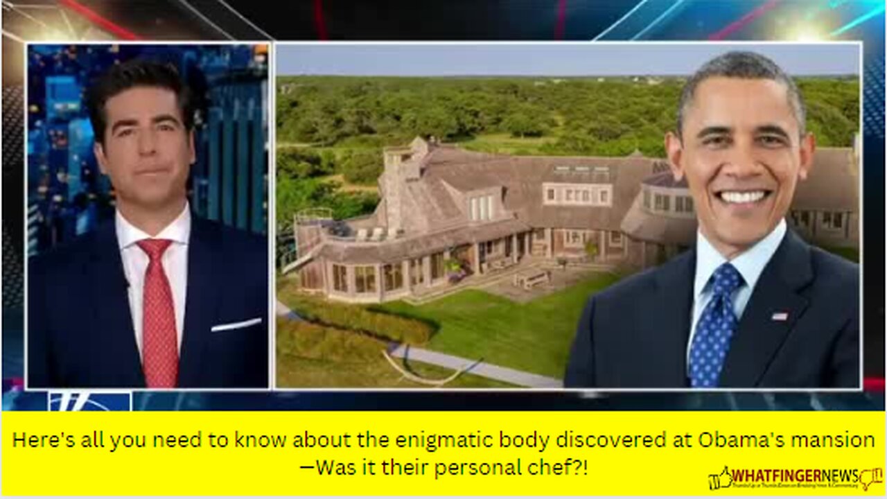 Here's all you need to know about the enigmatic body discovered at Obama's mansion