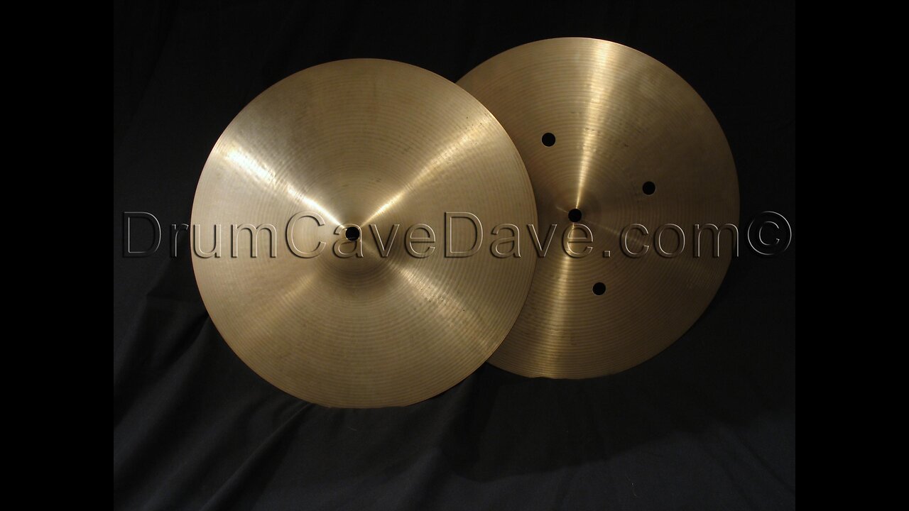 13” Zildjian A series Quick Beat Hi Hat cymbals - Vinnie Colaiuta!