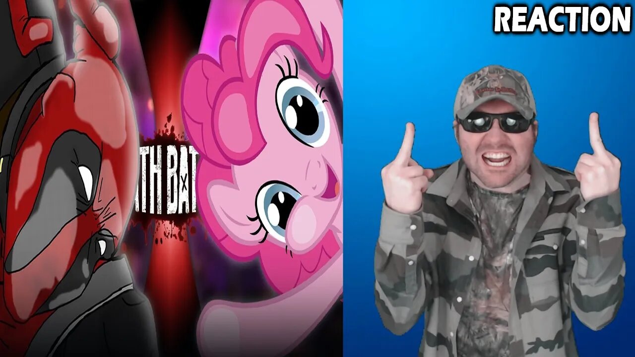 Deadpool VS Pinkie Pie (Marvel VS My Little Pony) - Death Battle! REACTION!!! (BBT)