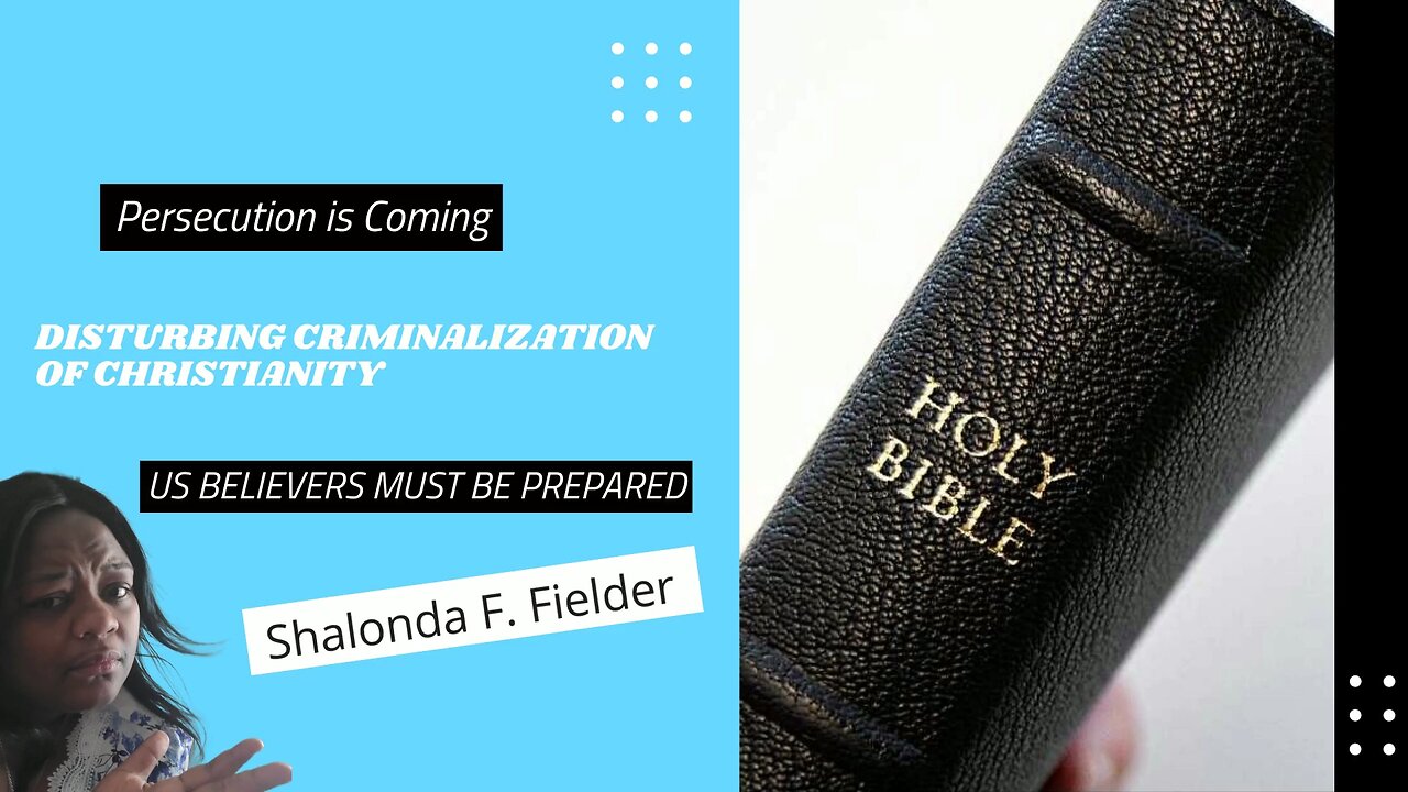 Disturbing Criminalization of Christianity