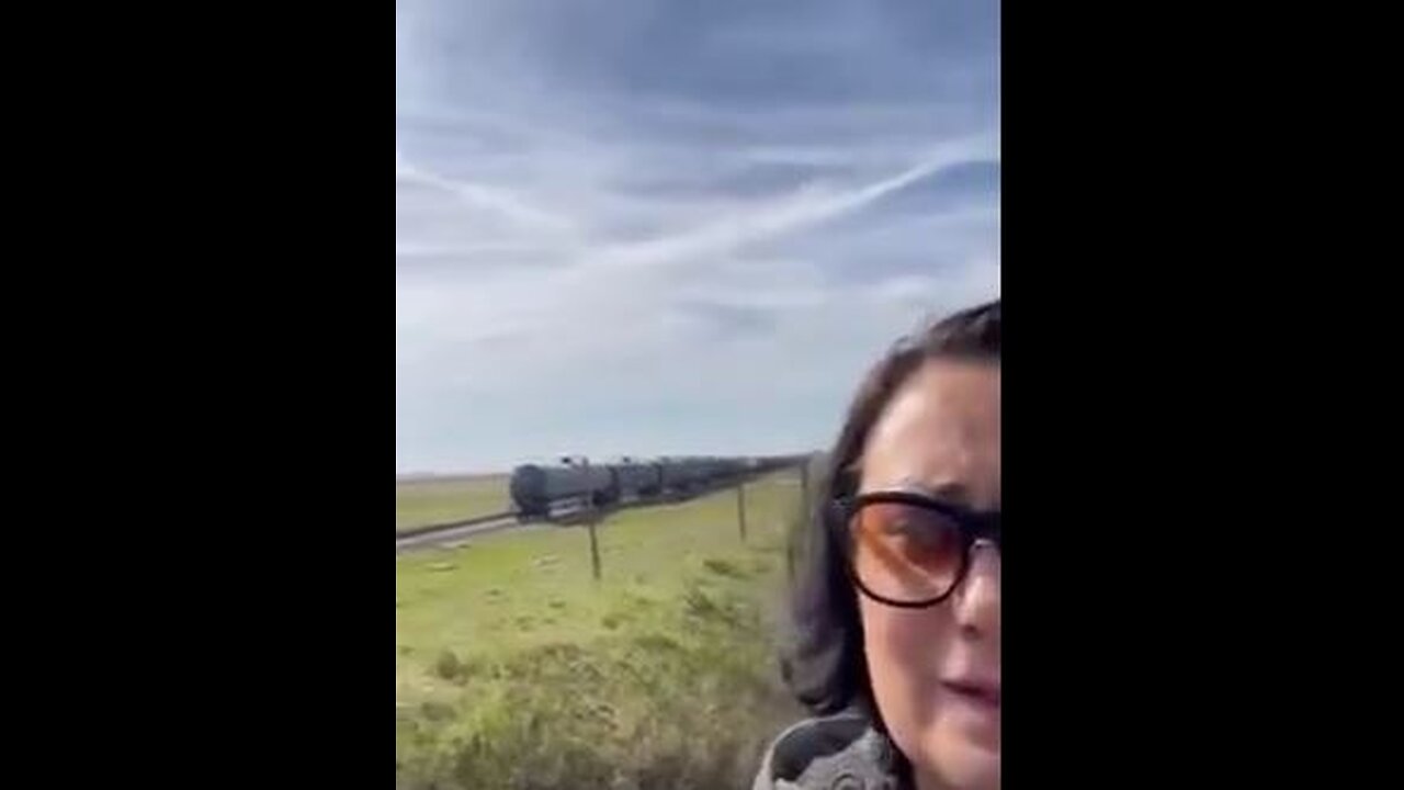 Hundreds of Train Cars containing unknown liquids lined up along CA Agricultural area