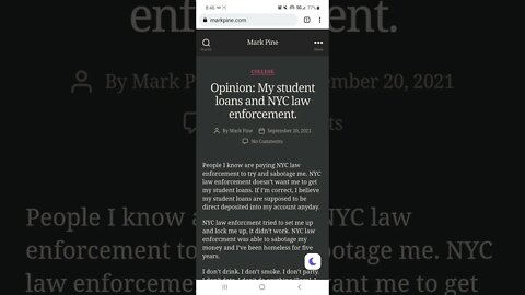 Opinion: My student loans and NYC law enforcement.