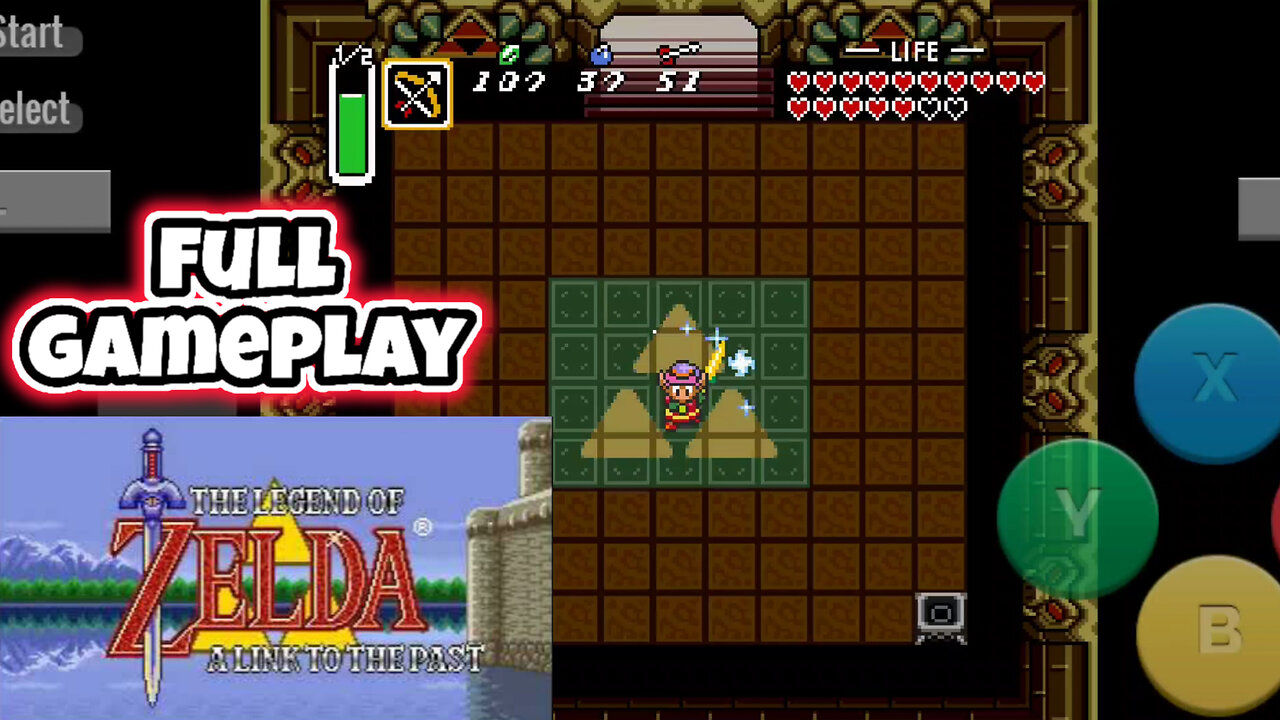 The Legend of Zelda A Link to the Past (Failed Hardcore attempt) Full Gameplay