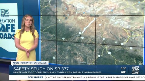 Safety study on SR 377