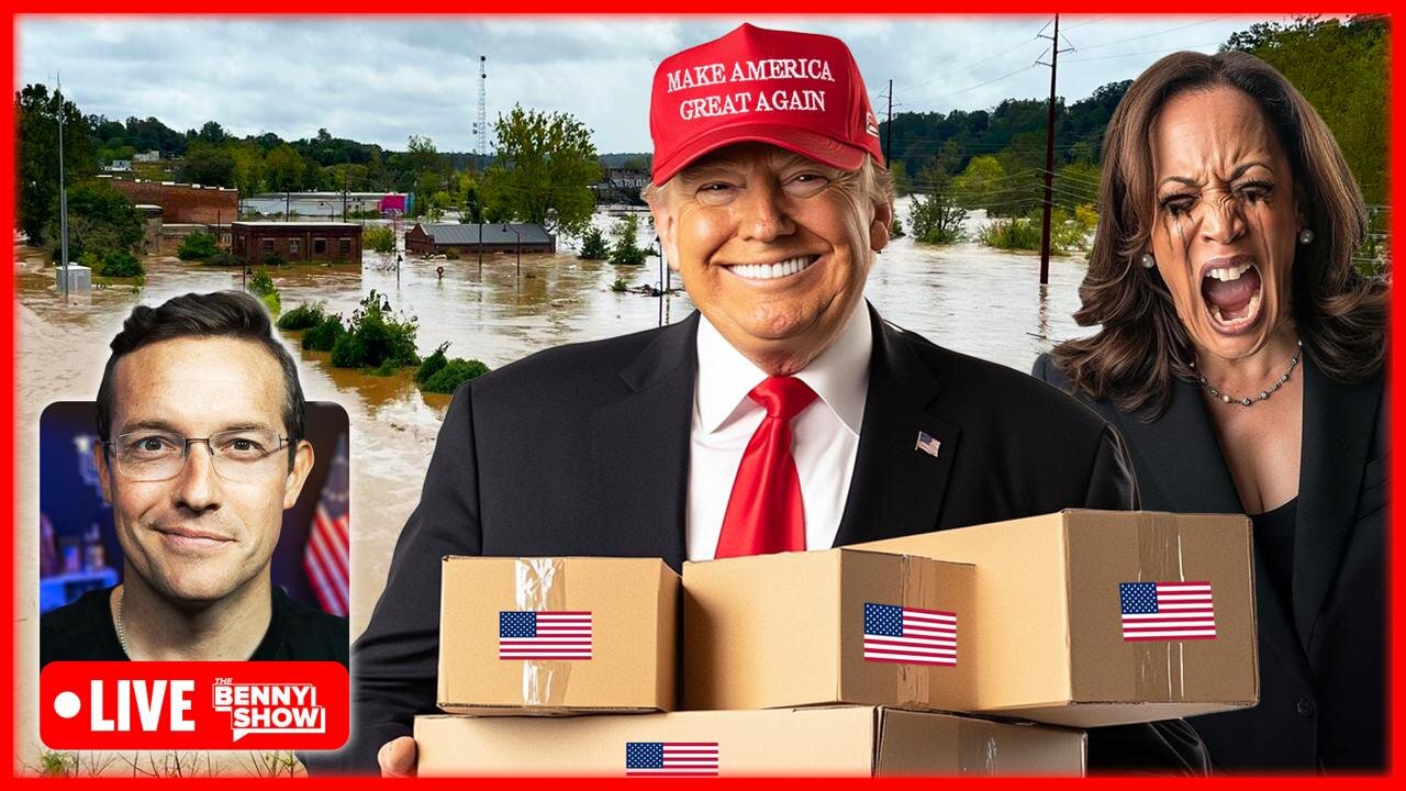 Watch Trump LIVE Right Now Deliver Aid, Comfort to Hurricane Victims SPEAKING Soon | Wheres Kamala?!