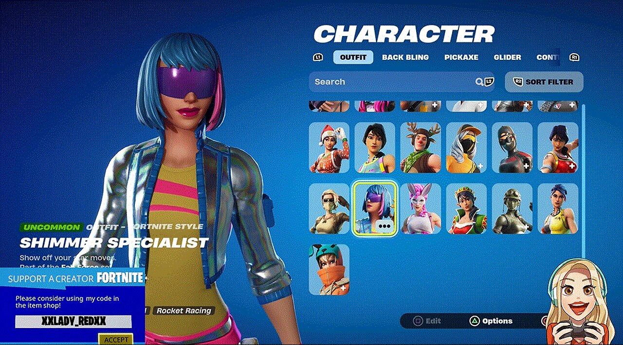 Shimmer Specialist (Uncommon Outfit)-Fortnite