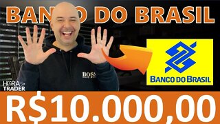 🔵 DIVIDENDOS BBAS3: QUANTO RENDE R$10.000 INVESTIDOS EM BANCO DO BRASIL (BBAS3)? VALE A PENA BBAS3?