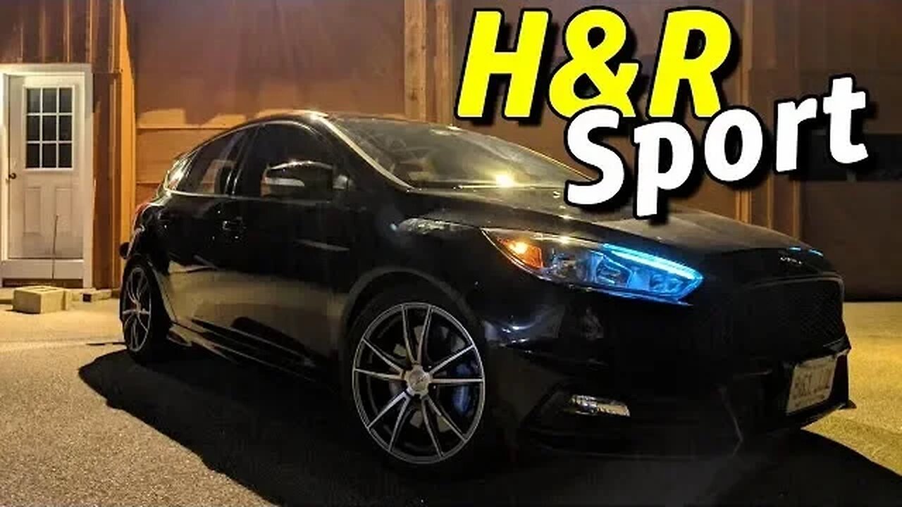 5 Minute Lowering with H&R Sport Lower Springs on my Focus ST