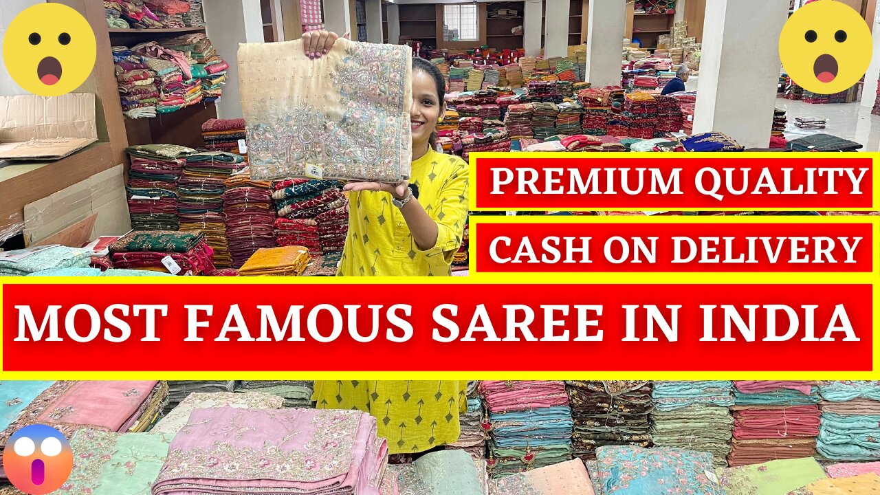 MOST FAMOUS SAREE IN INDIA | SAREE MANUFACTURER | WORLDWIDE SHIPPING |