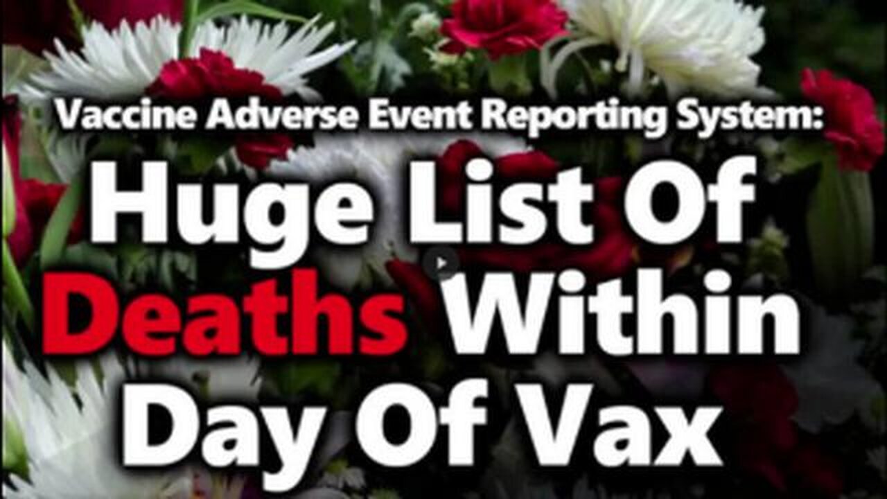 MISSING VAERS REPORTS: CDC ARE COVERING UP THE SCENE OF A CRIME !! - TRUMP NEWS