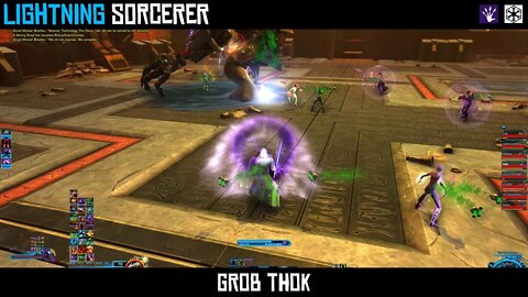 SWTOR Dread Fortress - Grob Thok | Lightning Sorcerer | Story Mode Operation