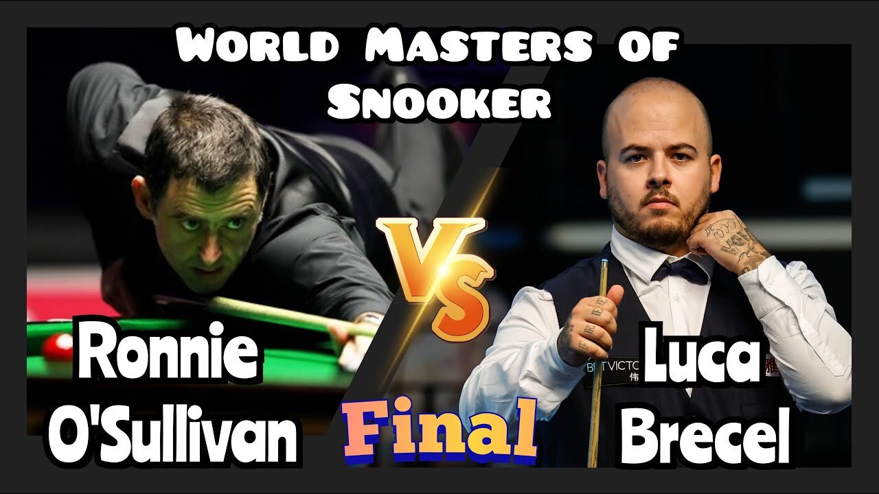 FINAL HIGHLIGHTS - Luca Brecel vs. Ronnie O'Sullivan (Riyadh Season World Masters of Snooker)