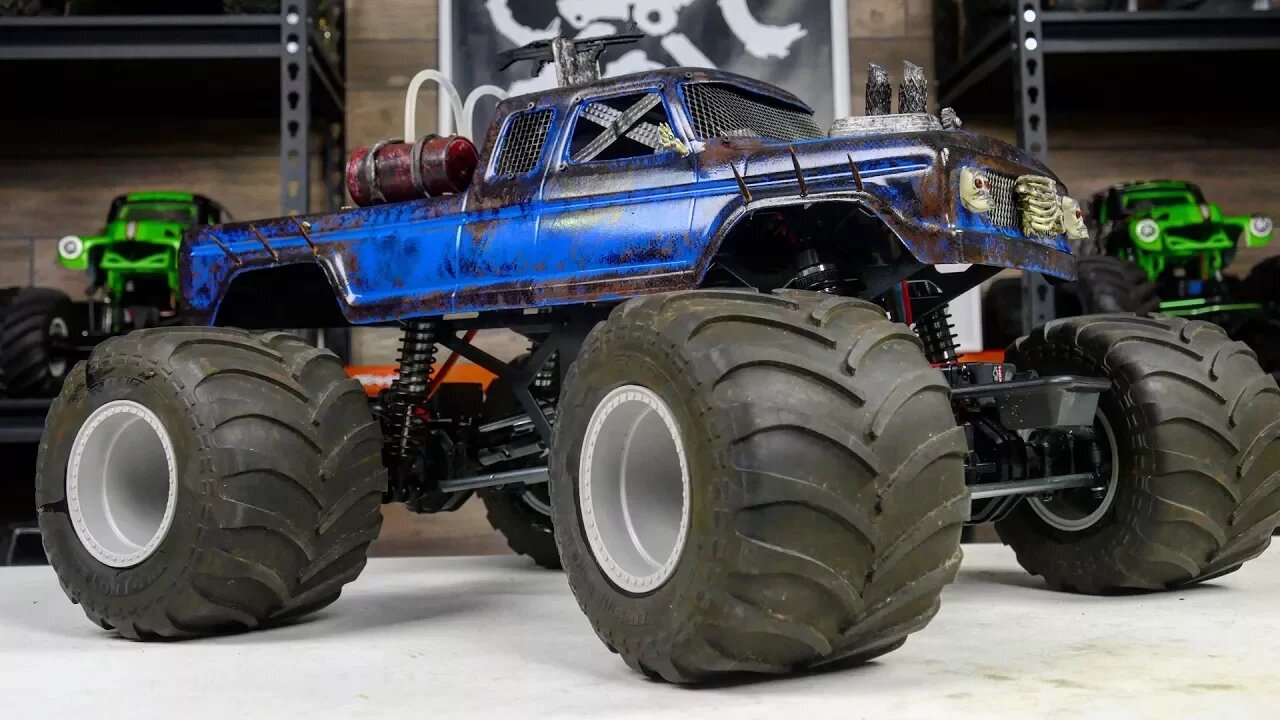 Post-Apocalyptic RC Monster Truck Body by Bucks Unique Customs