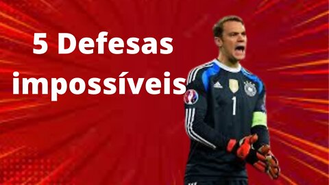 5 Grandes defesas de Manuel Neuer