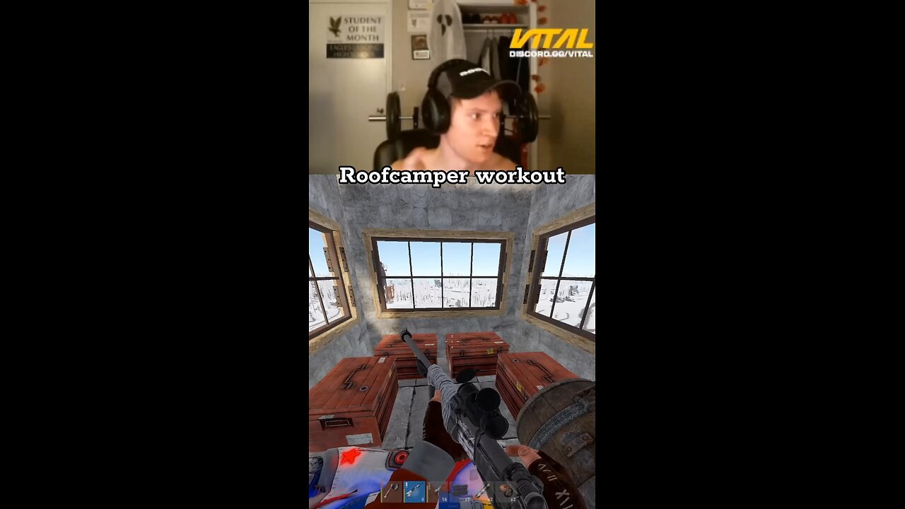 Rust roof camper workout