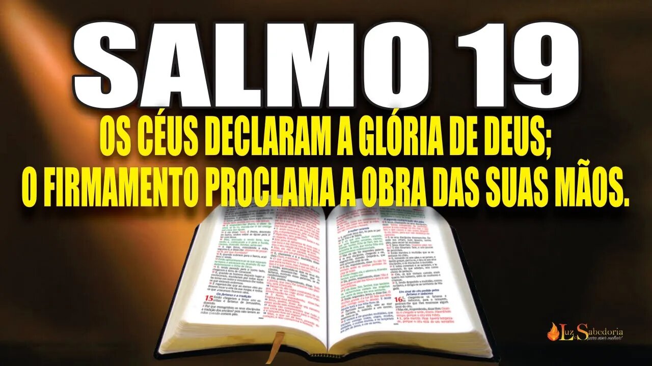 Livro dos Salmos da Bíblia: Salmo 19