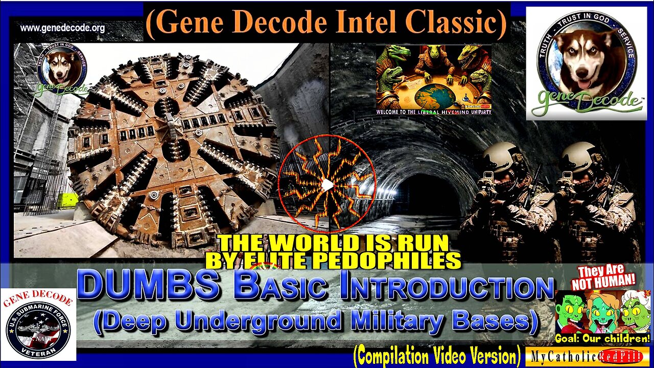 DUMBs - Deep Underground Military Bases - Basic Introduction: The Underground War (compilation)