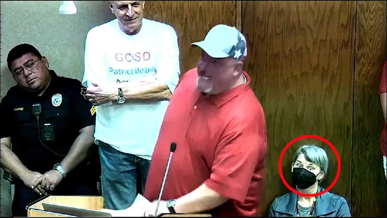 Parent Raises Texas Hell at School Board Meeting