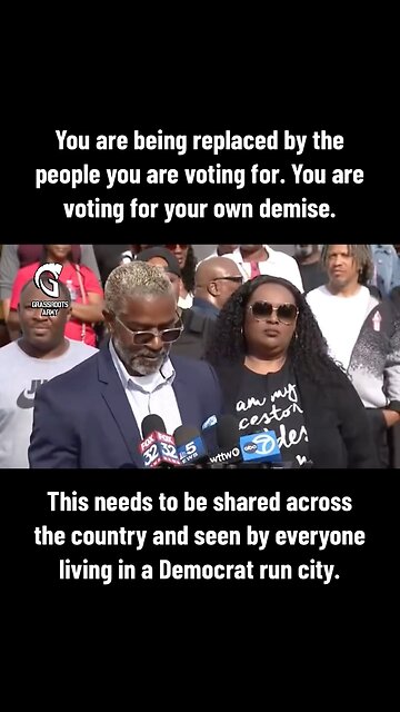 You are being replaced by the people you are voting for. You are voting for your own demise