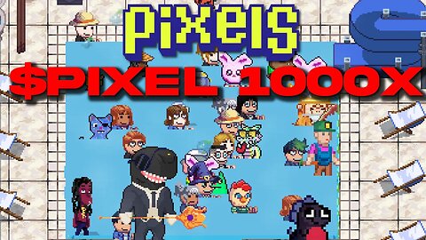 PIXEL 1000X GAMING COIN! PIXEL GAMEPLAY