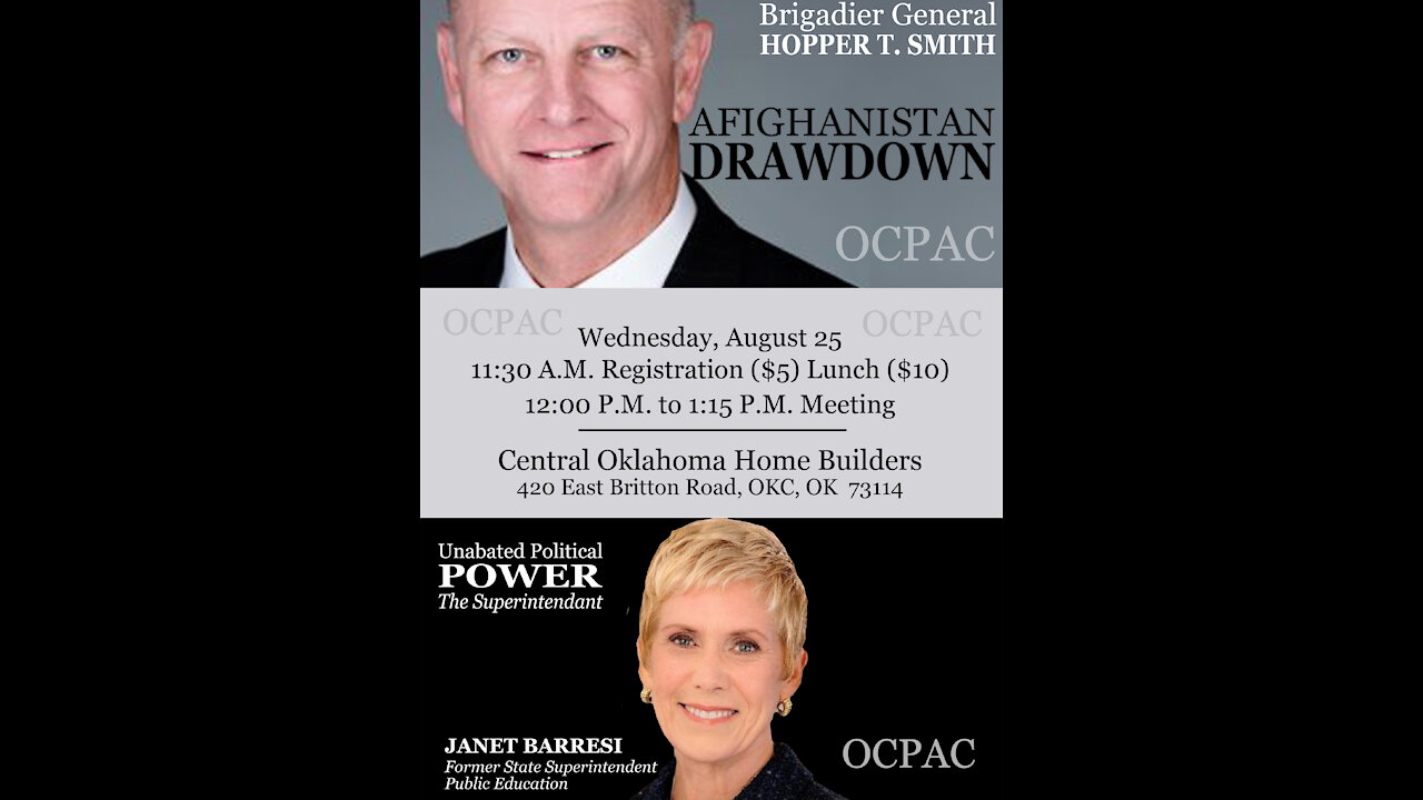 OCPAC - 8-25-21 - Hopper Smith - Janet Barresi