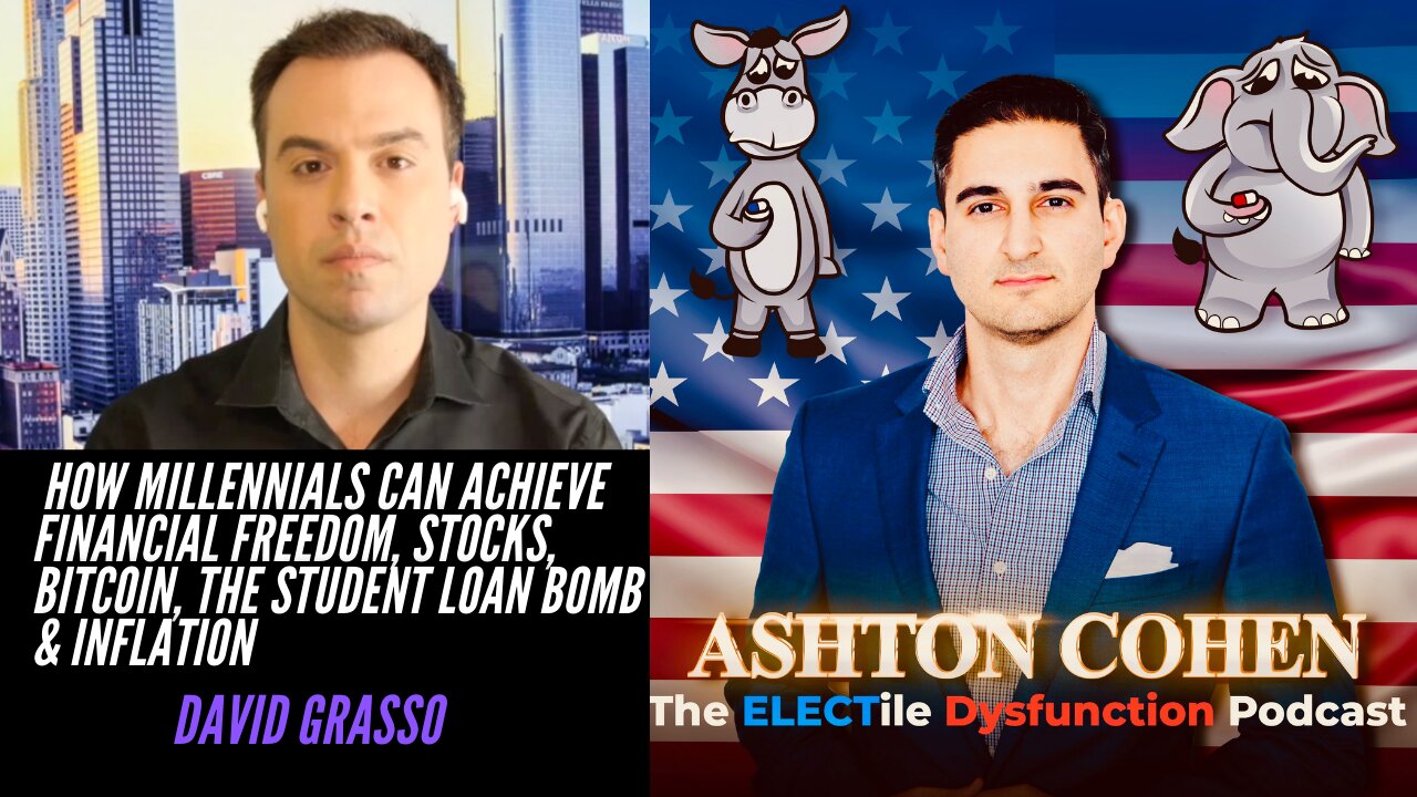 How Millennials Can Build Wealth, Stocks, Bitcoin, Inflation & Student Loan Debt w/ David Grasso