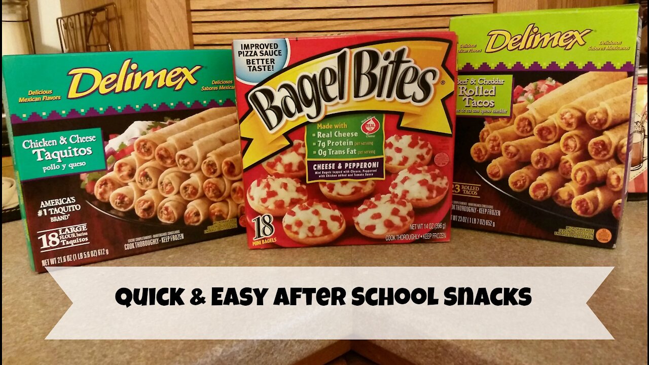 Healthy Back to School Lunches + After School snack ideas!