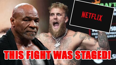 Jake Paul vs Mike Tyson fight DISASTER! Paul DESTROYED for fixing a FAKE FIGHT! Netflix was TERRIBLE