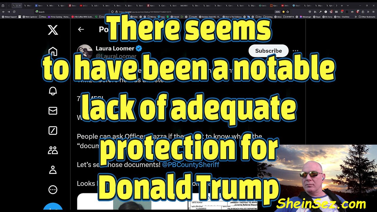 There seems to have been a notable lack of adequate protection for Donald Trump-611